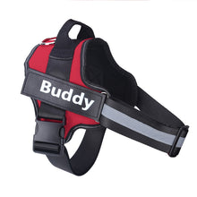 Load image into Gallery viewer, Personalized Reflective Breathable Adjustable Pet Harness
