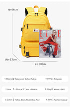 Load image into Gallery viewer, Fashion waterproof backpack
