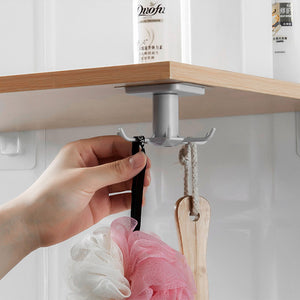 360 Degrees Self Adhesive Rotated Kitchen Hooks