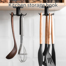 Load image into Gallery viewer, 360 Degrees Self Adhesive Rotated Kitchen Hooks
