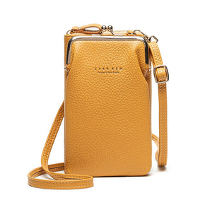 Women Phone Bag Solid Crossbody Bag